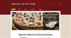 Desktop Screenshot of mancinosofnewcastle.com